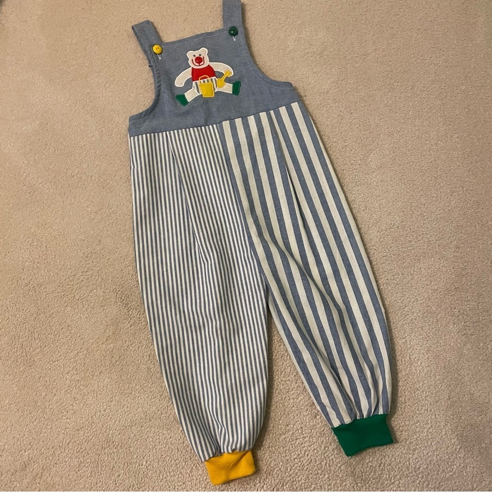 Vintage Ruth Scharf bibs- 2T NWOT(tiny defect)